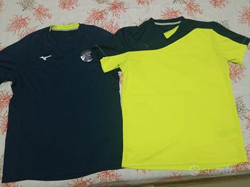 Due maglie sportive Mizuno uomo taglia M/L