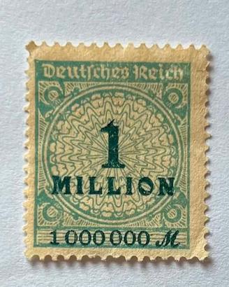 Francobollo Germania Impero Tedesco 1923