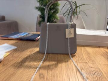 Borsa Lancetti grigio perla