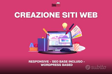 Creo siti web professionali con WordPress