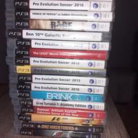 PS3 con 18 giochi originali + controller usurato