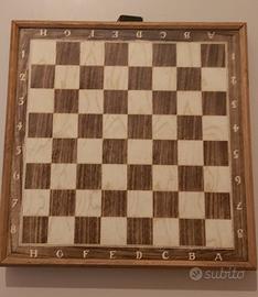 Dama e gioco tris vintage