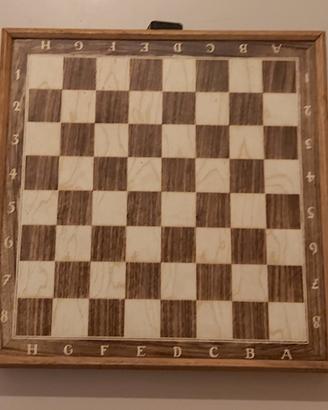 Dama e gioco tris vintage