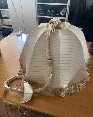 Lampadario stoffa
