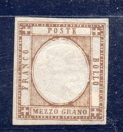 ASI136 - NAPOLI PROVINCE , 1/2 grano n. 18 * .