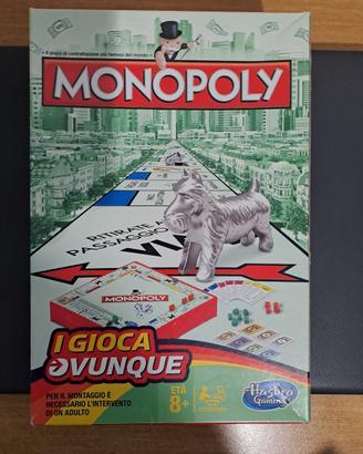 Gioco da tavolo Monopoly gioca ovunque 
