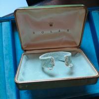 Originale  scatola Rolex in metallo anni 50/60