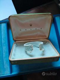 Originale  scatola Rolex in metallo anni 50/60