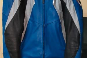 GIUBBOTTO GIACCA MOTO IN PELLE SUOMY RACE-K TG.52