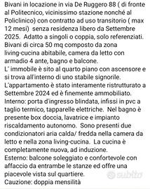 Bivani via De Ruggiero