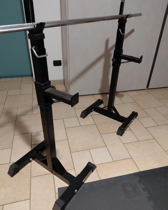 RACK PORTABILANCIERE – IDEALE PER HOME GYM
