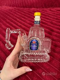 Bottiglia in vetro forma di escavatore esposizione