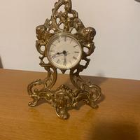 Orologio metallo h 24 cm