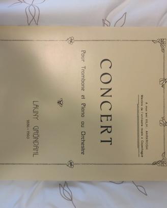 Launy Gröndahl, Concerto per Trombone e Pianoforte