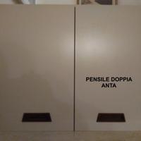 Pensili cucina sospesi a parete - varie dimensioni