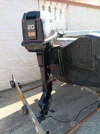 Barca 4.20mt con motore Evinrude 20cv