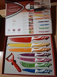 Coltelli da cucina multicolore