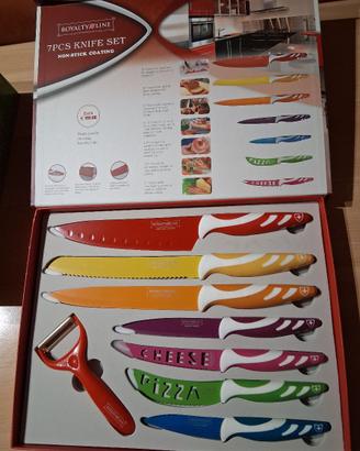 Coltelli da cucina multicolore