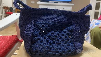 Borsa fatto a mano all uncinetto