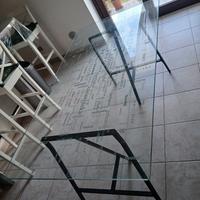 scrivania in vetro