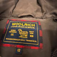 Woolrich parka taglia 12