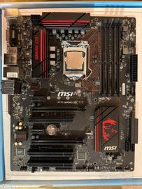 Scheda madre MSI H170 GAMING M3 + intel i5 7600