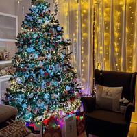 ALBERO DI NATALE 270cm diametro 160cm + Luci LED