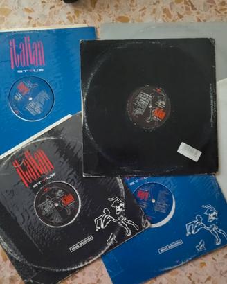 7 vinili dance Italian Style