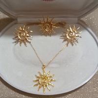 Parure stile vintage " Sole" SCONTO 50% 