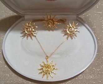 Parure stile vintage " Sole" SCONTO 50% 
