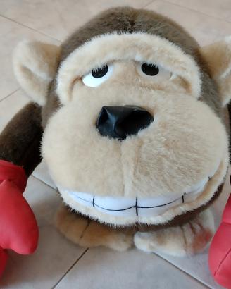 Peluche grande gorilla pugile