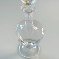 Coppia di bottiglie in vetro vintage anni ’50