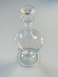 Coppia di bottiglie in vetro vintage anni ’50