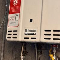 Scaldabagno Rinnai da esterno da 28 litri