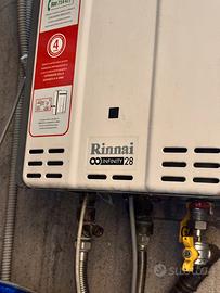 Scaldabagno Rinnai da esterno da 28 litri