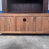 Credenza/Mobile TV in Legno Massello con Cassetti