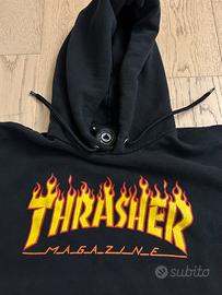 Felpa deals thrasher nera