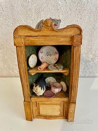 Diorama credenza con gatti – mod 45