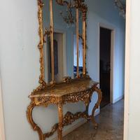 Console con specchiera