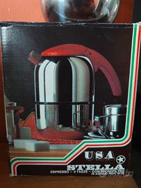  caffettiera stella nuove tazze nuova