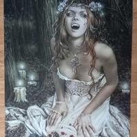 Halloween poster Vampire girl