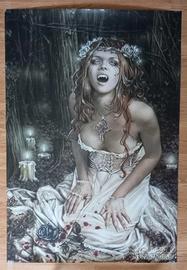 Halloween poster Vampire girl