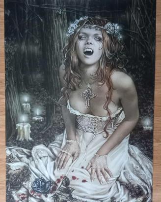 Halloween poster Vampire girl