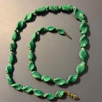 Collana con pepite turchese veneziano vintage