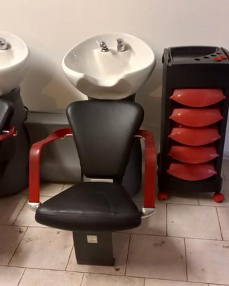 Arredamento e attrezzature parrucchiera