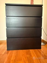 Cassettiera Ikea Malm 4 cassetti