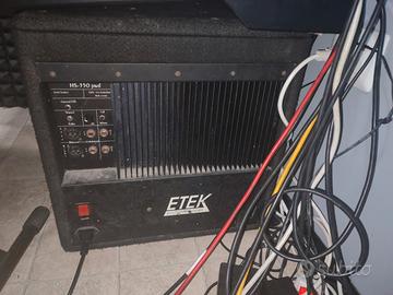 2 sub attivi 12" 200w cad 