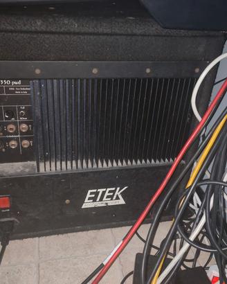 2 sub attivi 12" 200w cad 