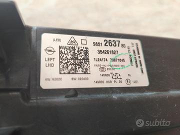 Faro sx 9851263780 Opel Corsa F 2024