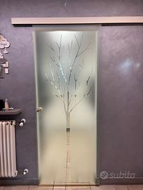 Porta scorrevole vetro Ghidini